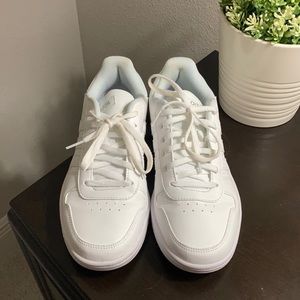 White adidas sneakers